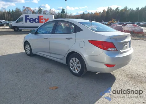 2015 Hyundai Accent Gls из США, поврежденный, VIN KMHCT4AE9FU889464